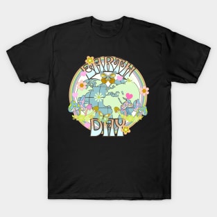 Vintage Everyone Know Earth Day Over The Next T-Shirt